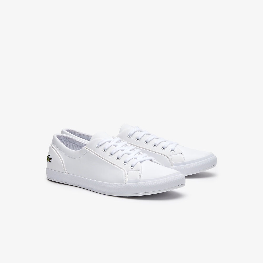white lacoste shoes womens